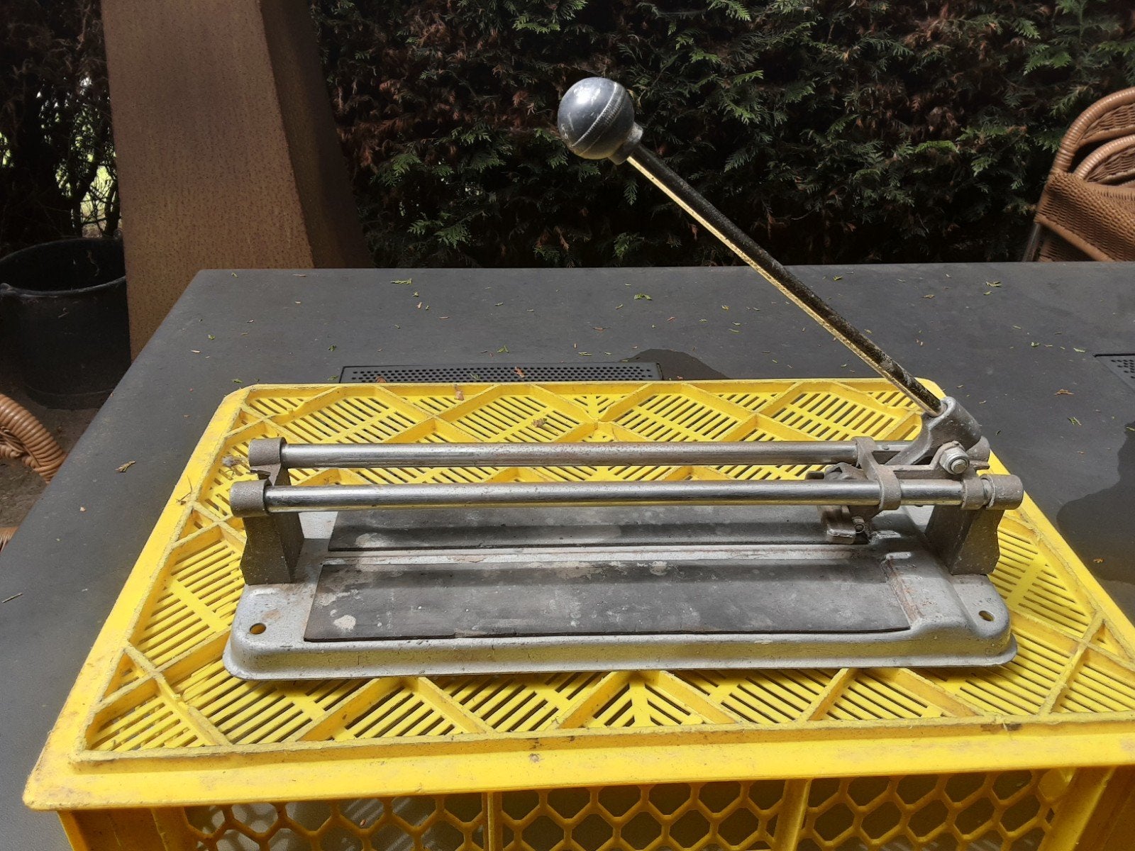 Tegelsnijder, 60 cm of meer, Ophalen of Verzenden, Zo goed als nieuw, Minder dan 5 m²