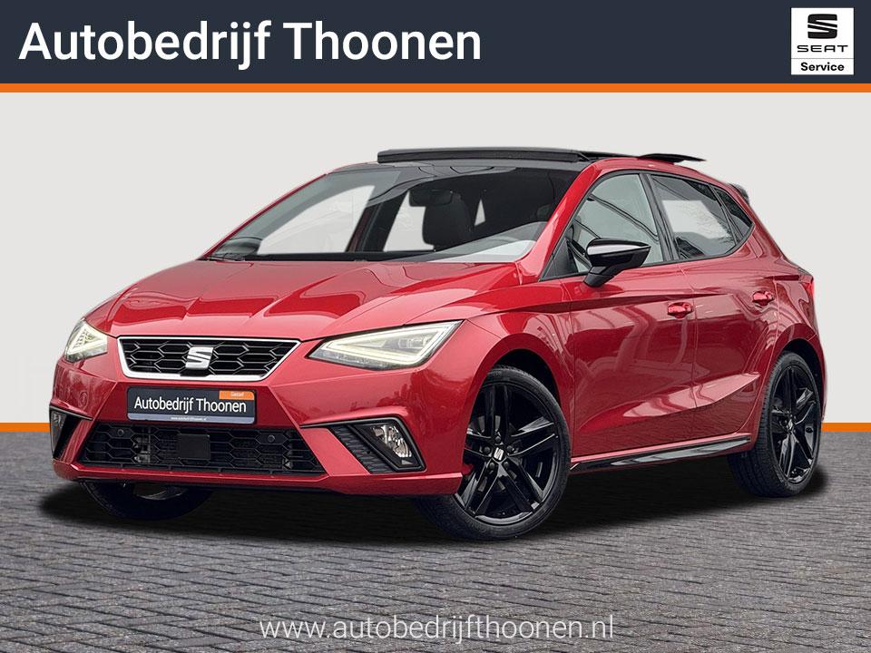 SEAT Ibiza 1.0 TSI FR Black Edition Apple CarPlay | Camera |, Gebruikt, Automatische klimaatregeling, Ibiza, Bedrijf