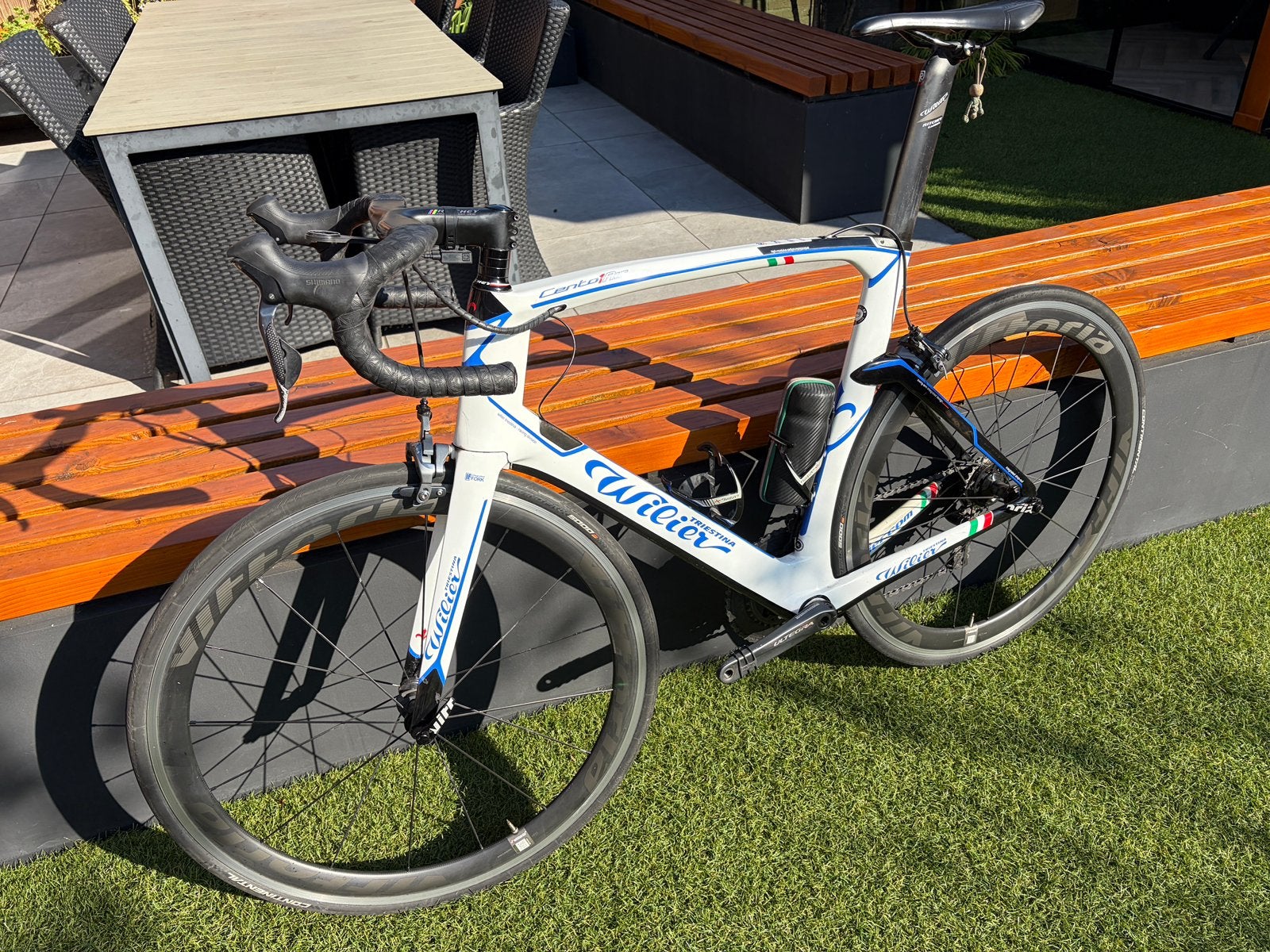 Wilier Cento 1 Air Di2 | Carbon Aero | 50 mm Wielen | XXL, Fietsen en Brommers, Fietsen | Racefietsen, 28 inch, Carbon, Zo goed als nieuw