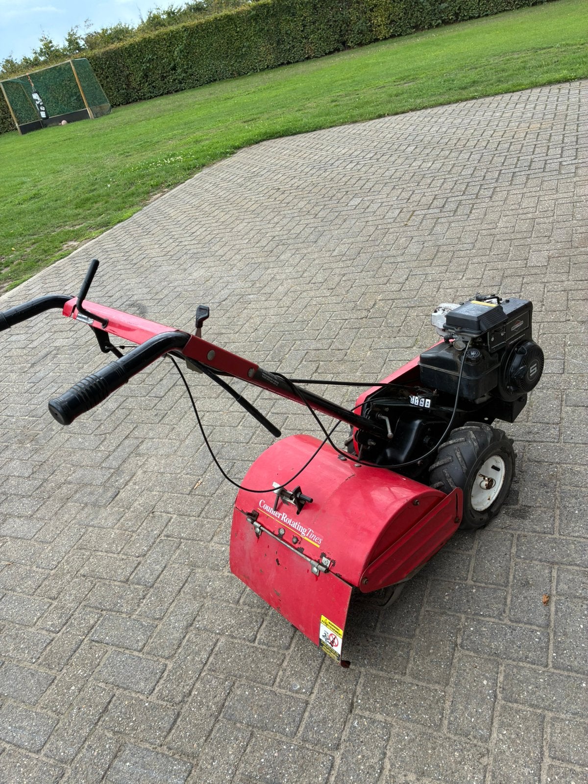 Tuin frees, Ophalen, Gebruikt