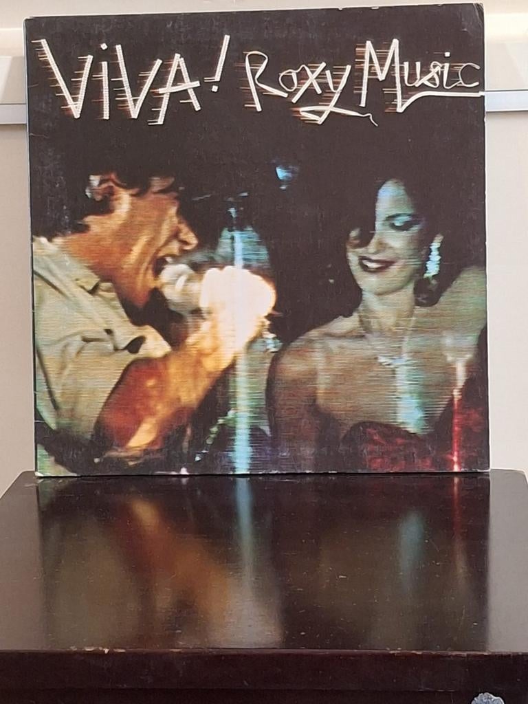 Roxy Music - Viva! (LP, Album, Live), Ophalen of Verzenden, 1970 - 1979, Gebruikt, 12 inch
