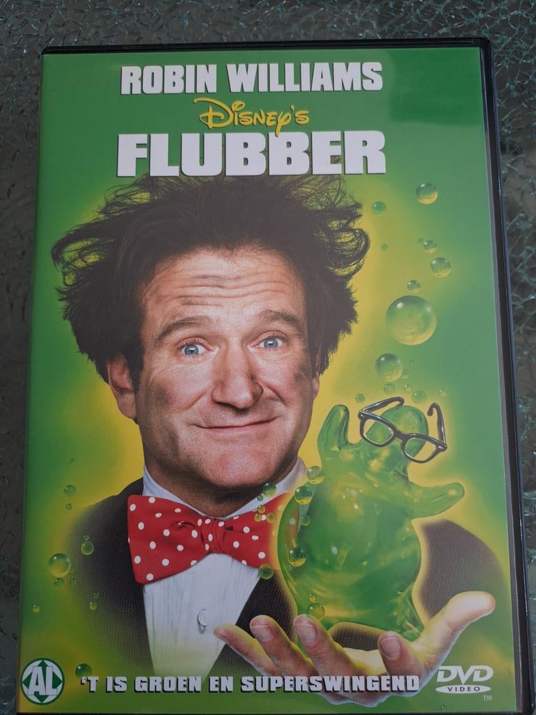 Flubber (dvd), Cd's en Dvd's, Alle leeftijden, Ophalen of Verzenden, Zo goed als nieuw, Romantische komedie