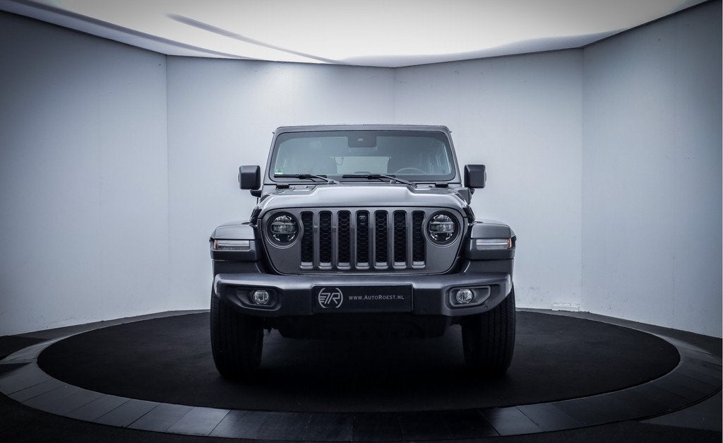 Jeep Wrangler Unlimited 4Xe 80th ANNIVERSERY FULL LED | LEDE, Zwart, 4 cilinders, Cabriolet, 2248 kg