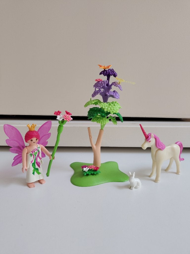 playmobil 5995 feeënwereld met eenhoorn, Kinderen en Baby's, Speelgoed | Playmobil, Gebruikt, Complete set, Fantasy, Ophalen of Verzenden