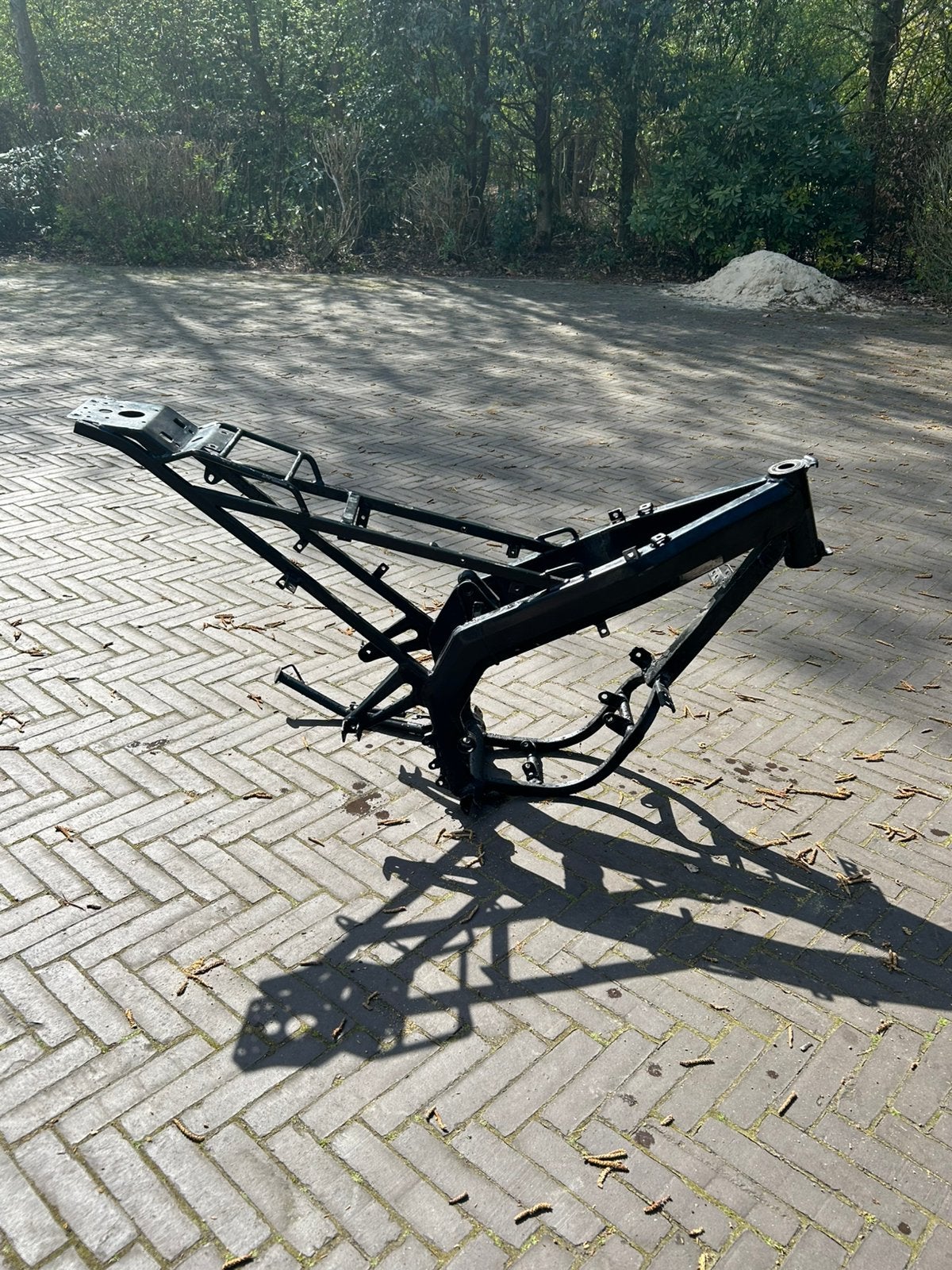 Derbi senda drd frame, Ophalen, Gebruikt