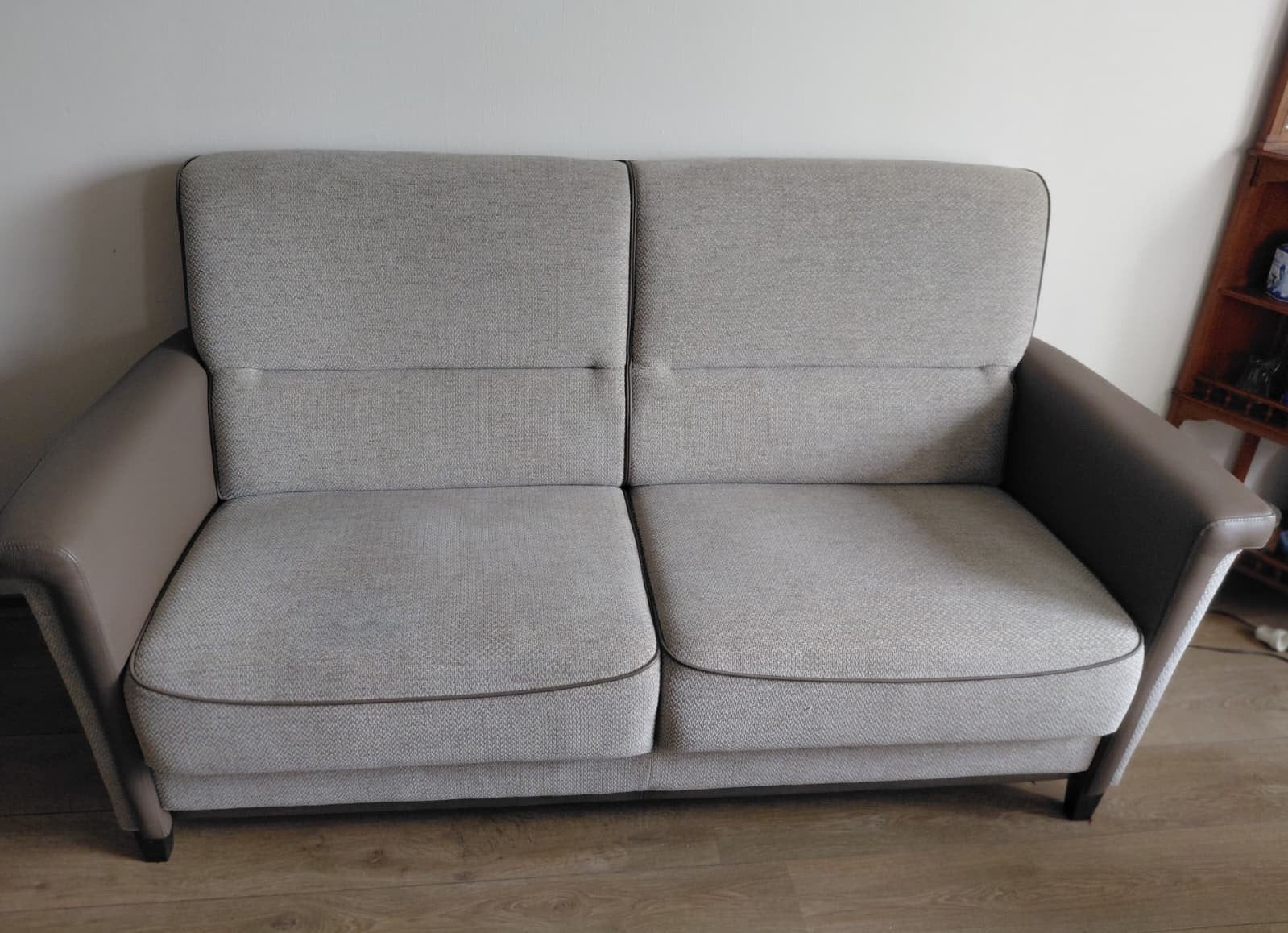 mooi stevig bankstel, Ophalen, 150 tot 200 cm, Tweepersoons, Zo goed als nieuw