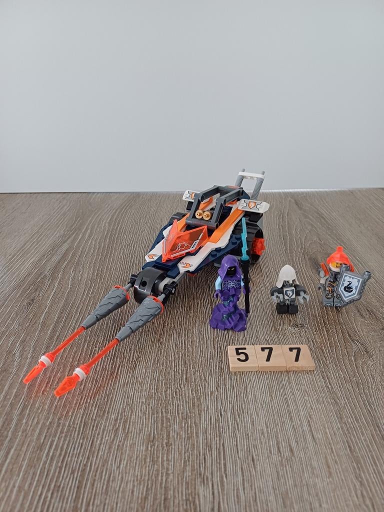 Lego Nexo Knights Lance's Dubbele Jouster 70348, Ophalen of Verzenden, Zo goed als nieuw