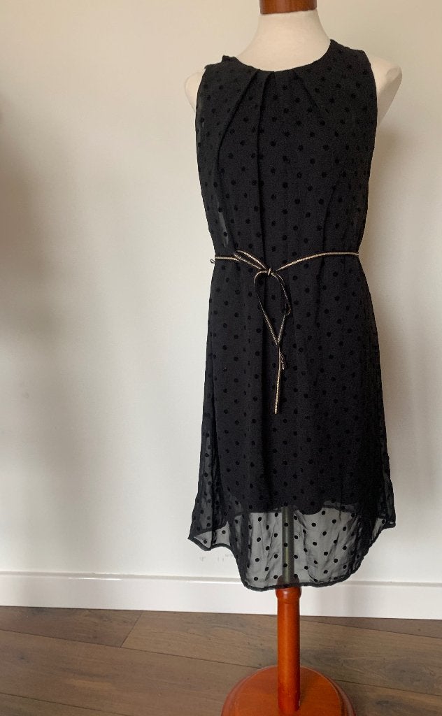 HEMA cocktail feest jurk zwart nieuw maat S, Kleding | Dames, Verzenden, Zwart, Nieuw, Knielengte