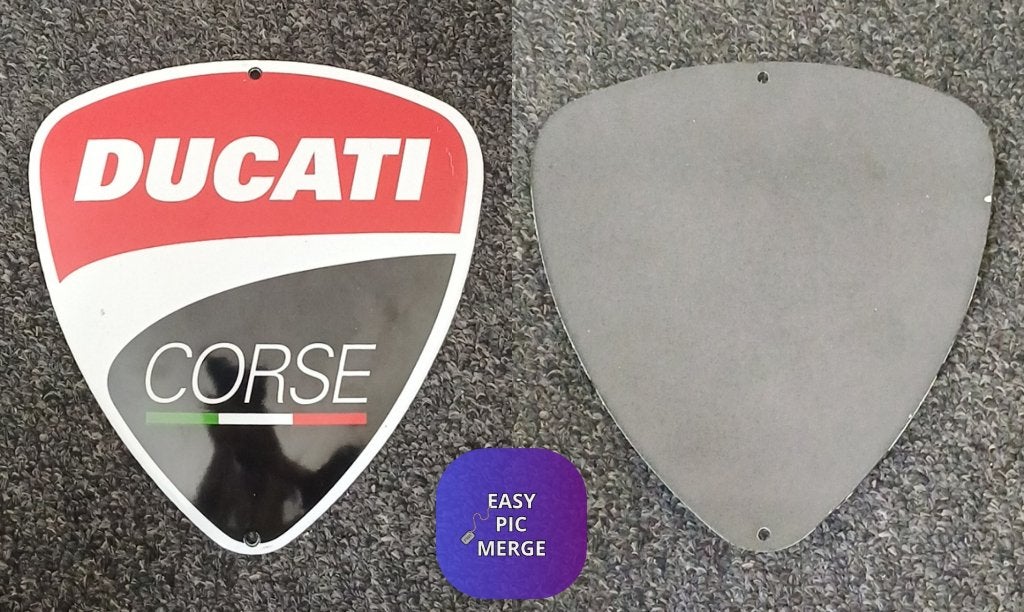 Ducati Corse bombe emaille schild bord, Ophalen of Verzenden