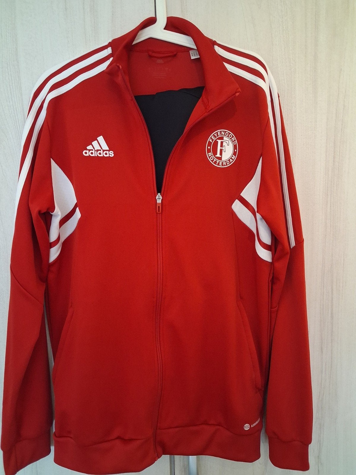 Adidas Feyenoord Trainingspak Maat L, Maat 52/54 (L), Ophalen of Verzenden, Zo goed als nieuw, Adidas