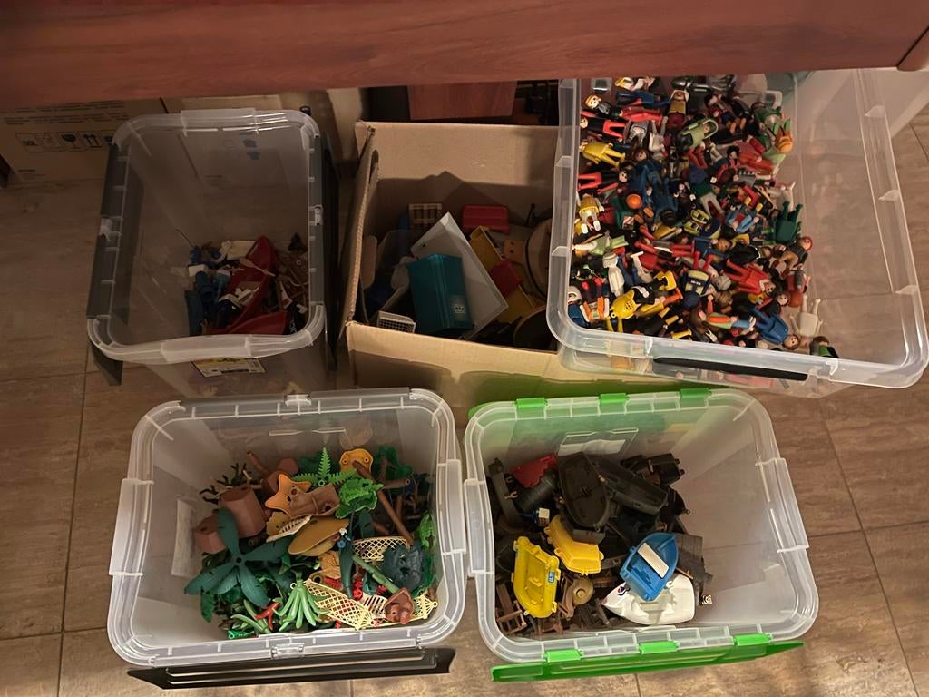 Grote verzameling Playmobil!, Ophalen, Gebruikt, Los playmobil