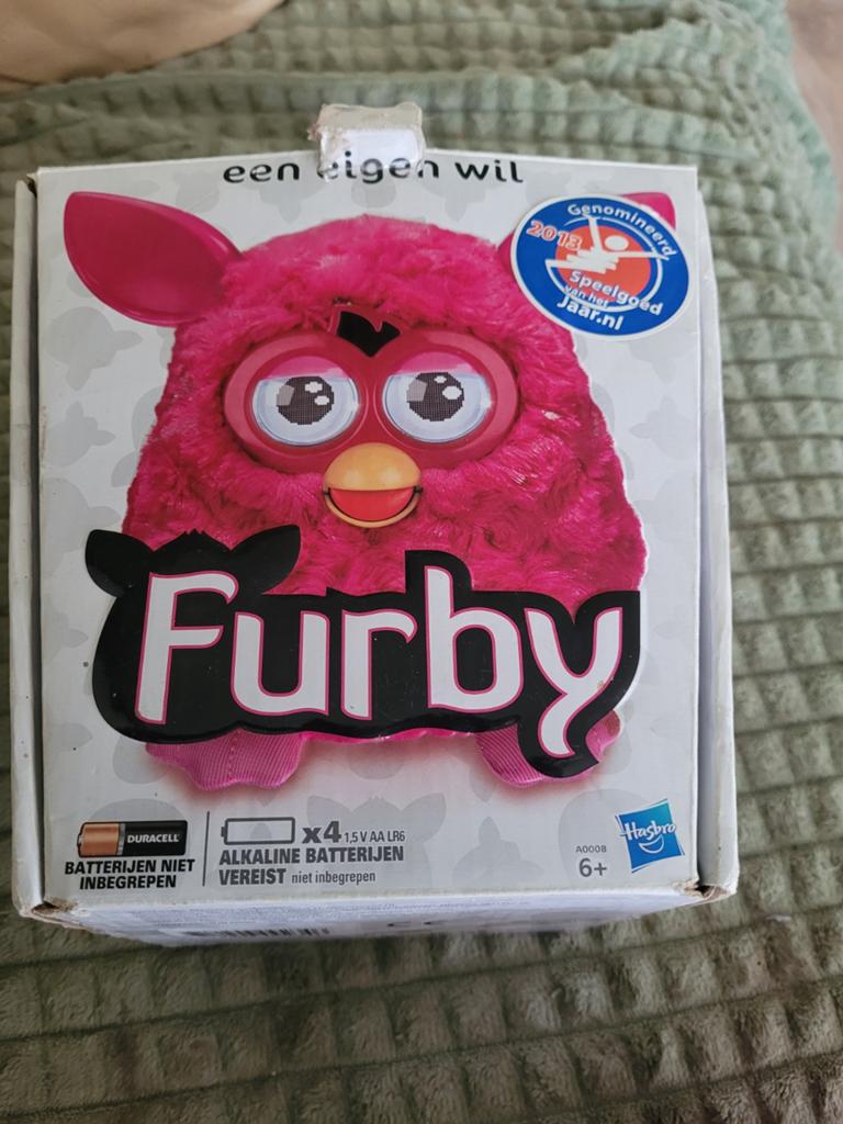Furby hasbro roze met doos, Ophalen of Verzenden