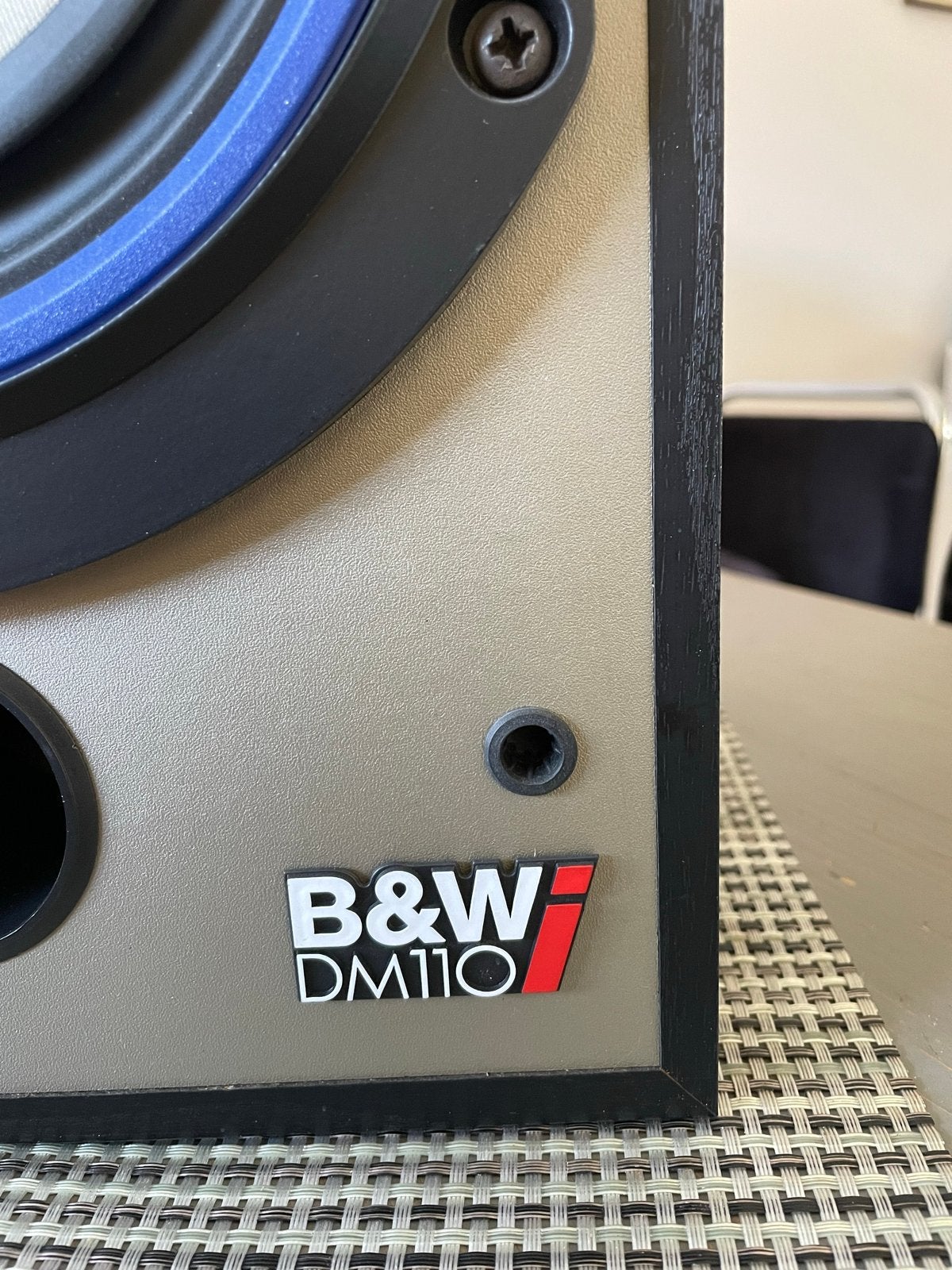 Gezocht: Frontjes voor B&W DM 110i luidsprekers, Ophalen of Verzenden, Gebruikt, Boekenplank luidspreker, Bowers & Wilkins (B&W)