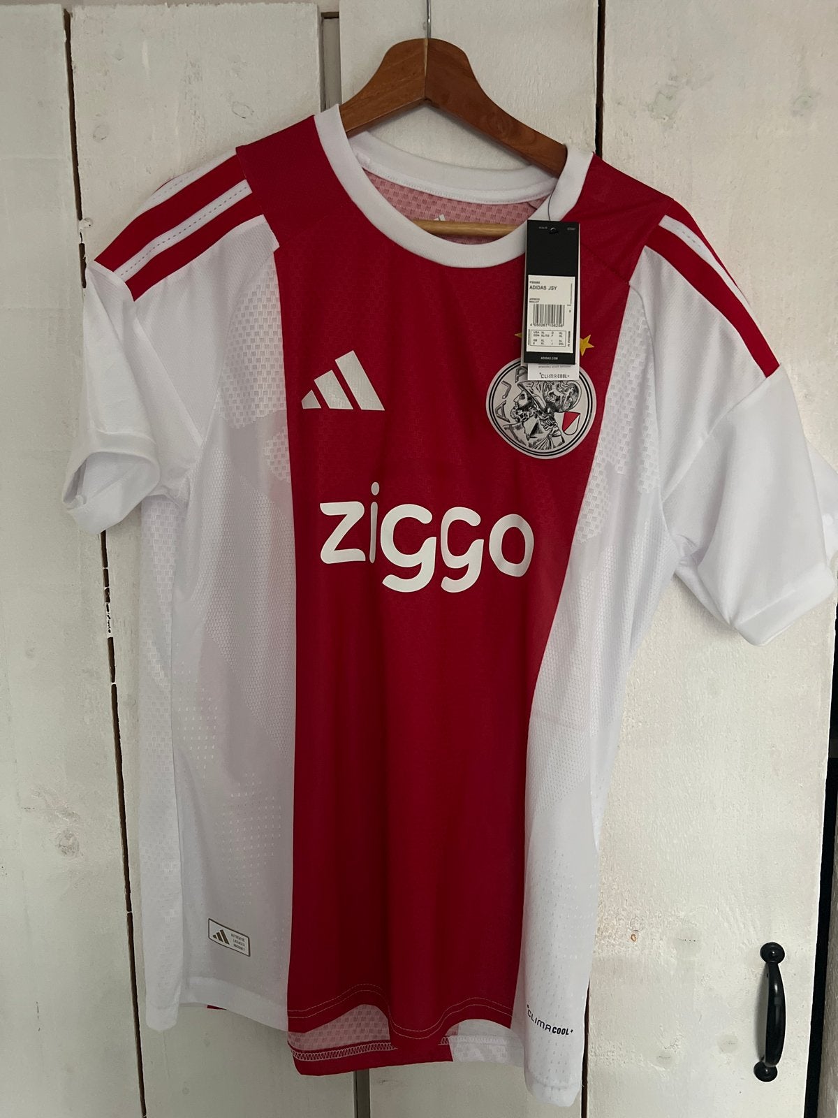 Ajax Thuisshirt Heren XL - Nieuw met labels, Ophalen of Verzenden, Voetbal, Rood, Maat 56/58 (XL)