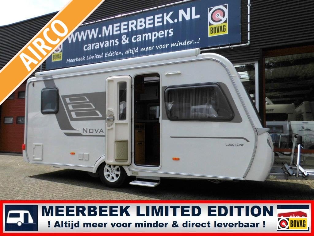 Eriba Nova Luxus Line 465 +MOVER +AIRCO +THULE +ALU VELGEN, Schokbreker, Rondzit, Particulier, Overige typen