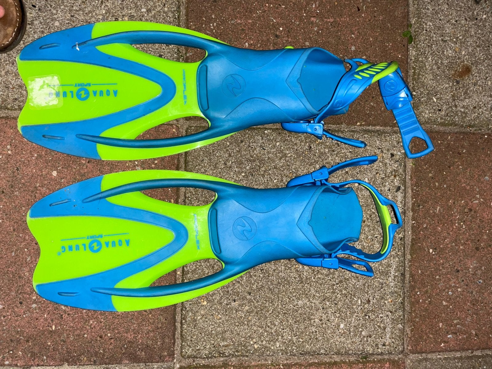 Aqua Lung Sport zwem- of duikvliezen, Ophalen of Verzenden, Zo goed als nieuw, Zwem- of Duikvliezen