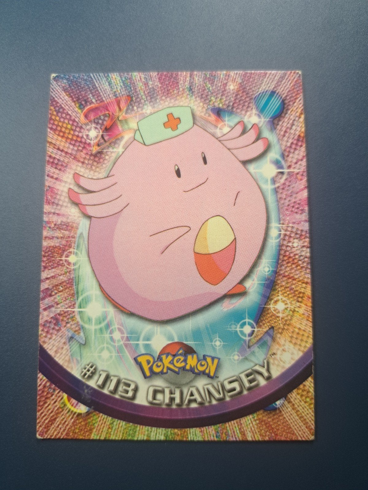 Pokémon Topps TV Serie 2000 #113 Chansey Engelse kaart, Ophalen of Verzenden
