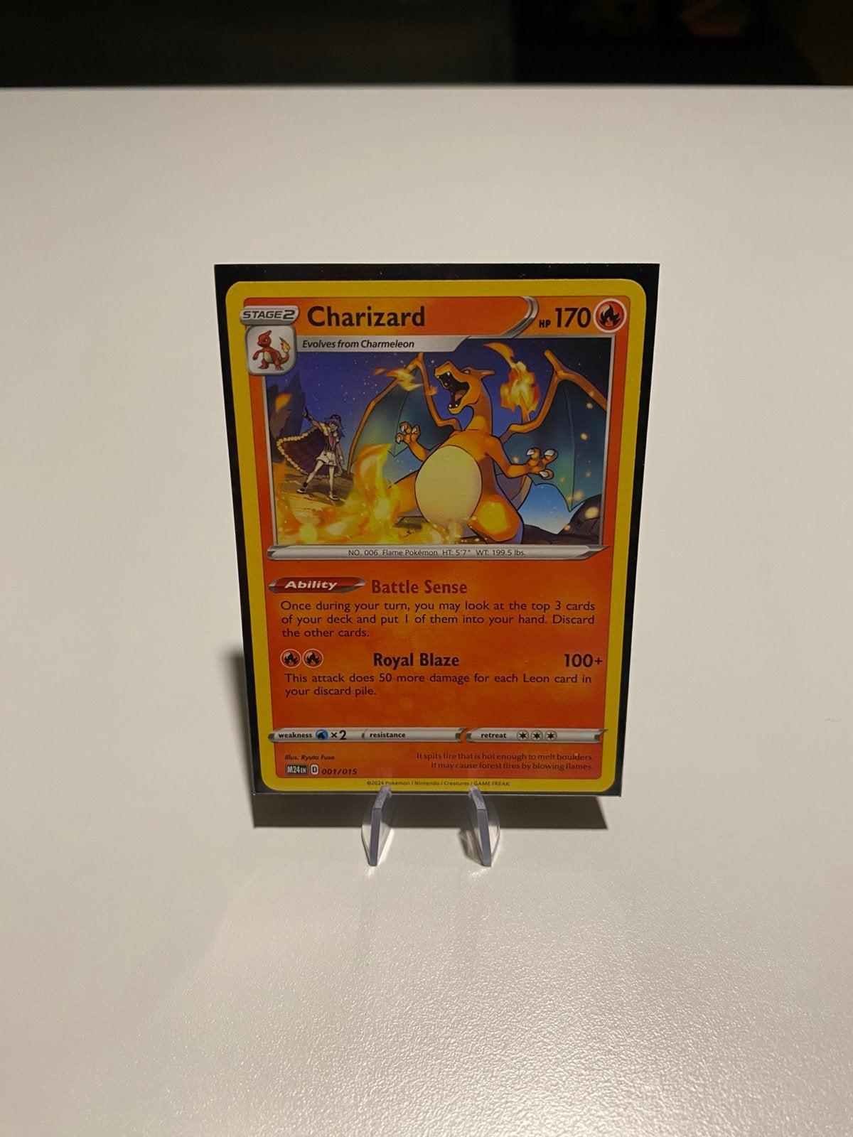 Charizard NM, Ophalen of Verzenden, Zo goed als nieuw