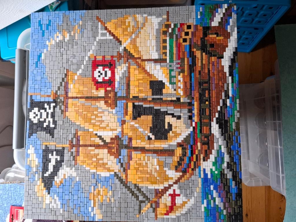 Ministeck  - zeilboot, Hobby en Vrije tijd, Ophalen of Verzenden, Losse ministeck of Strip