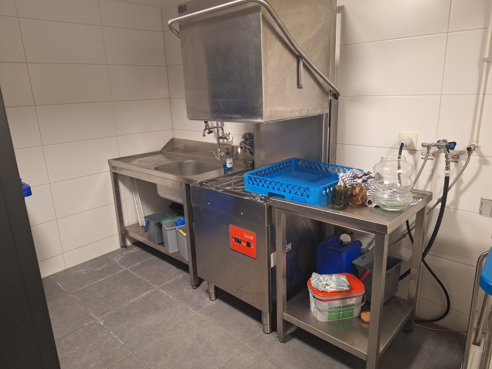 Gastro M Horeca Vaatwasser - wasstraatl, Ophalen, Gebruikt