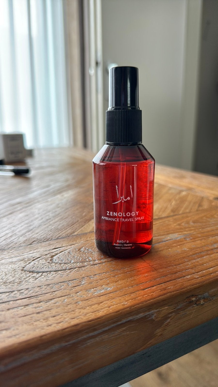 Zenology Roomspray Ambra 75 ml, Ophalen of Verzenden, Nieuw