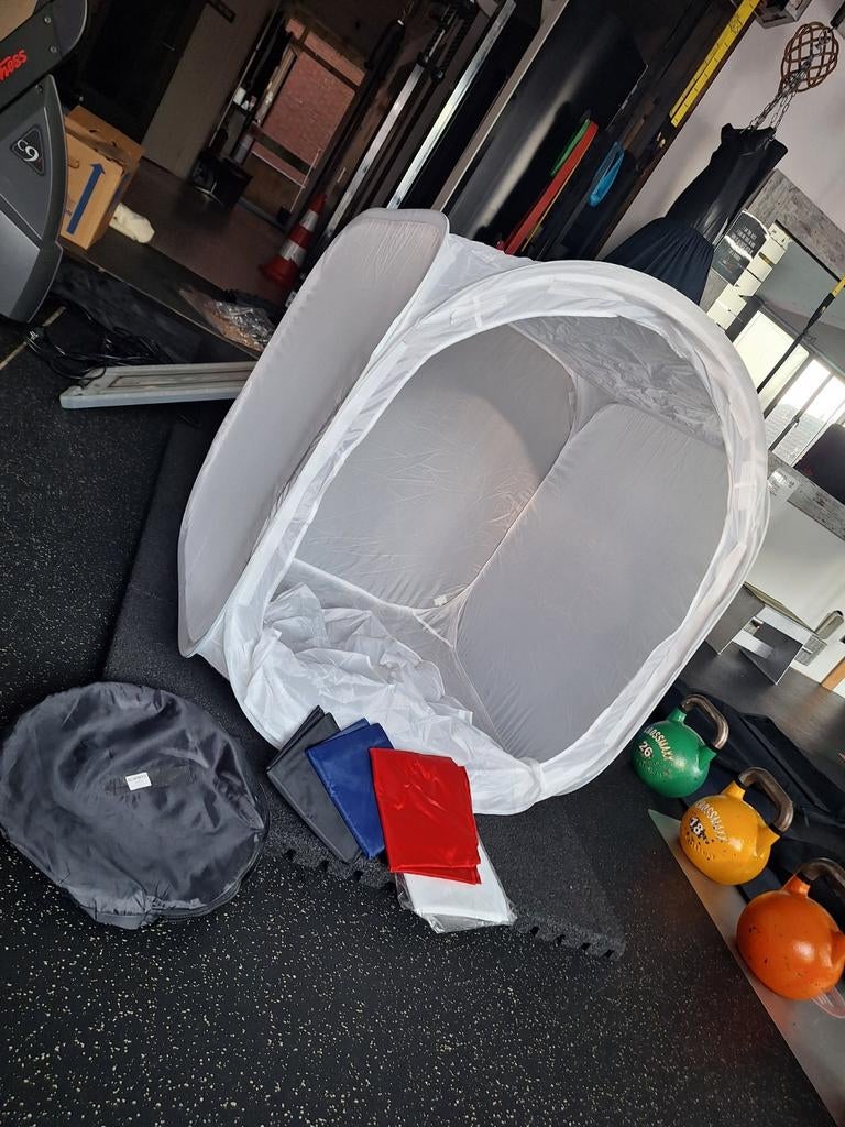 Foto tent met verschillende kleuren achtergronden, Audio, Tv en Foto, Fotografie | Fotostudio en Toebehoren, Ophalen of Verzenden