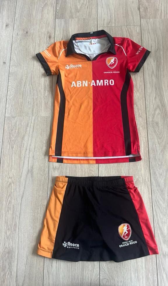 Oranje rood tenue, Ophalen of Verzenden, Gebruikt, Kleding