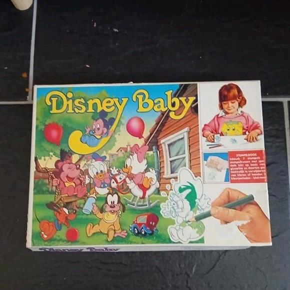 Originele Walt Disney Stempelset 1985 - Disney Baby, Ophalen of Verzenden, Overige figuren, Gebruikt, Overige typen