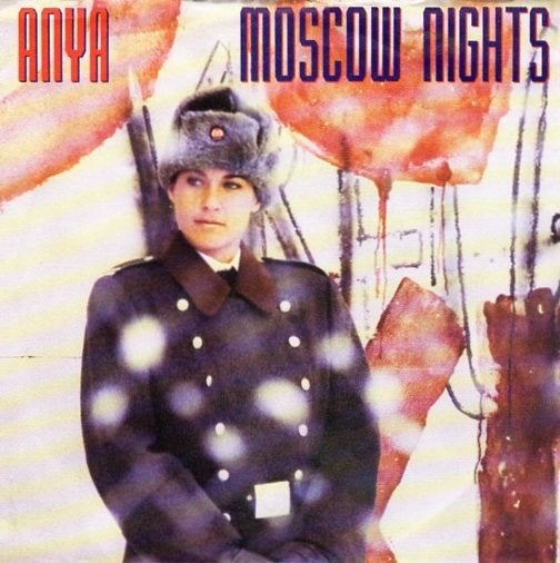 VERKOCHT Anya ‎– Moscow Nights (1985), Fotohoes, 7 inch, Ophalen of Verzenden, Zo goed als nieuw
