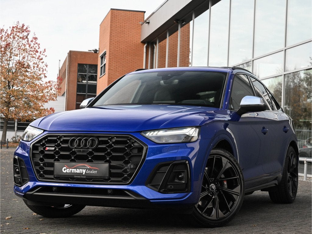 Audi SQ5 SPORTBACK 3.0TDI 342 pk Quattro Ultra Blauw Luchtve, Auto's, Audi, Automaat, Gebruikt, Zwart, Met garantie (alle)