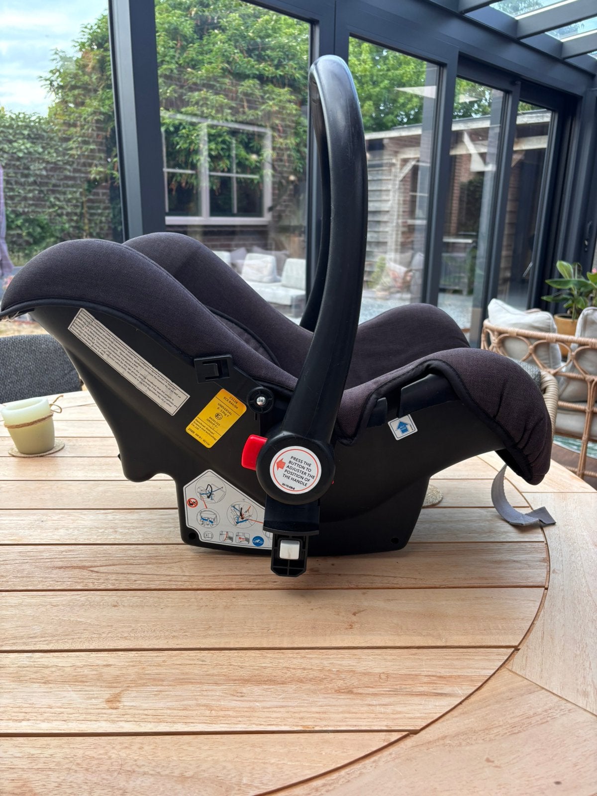 Baby auto stoel, Ophalen, 0 t/m 10 kg, Overige merken, Gebruikt