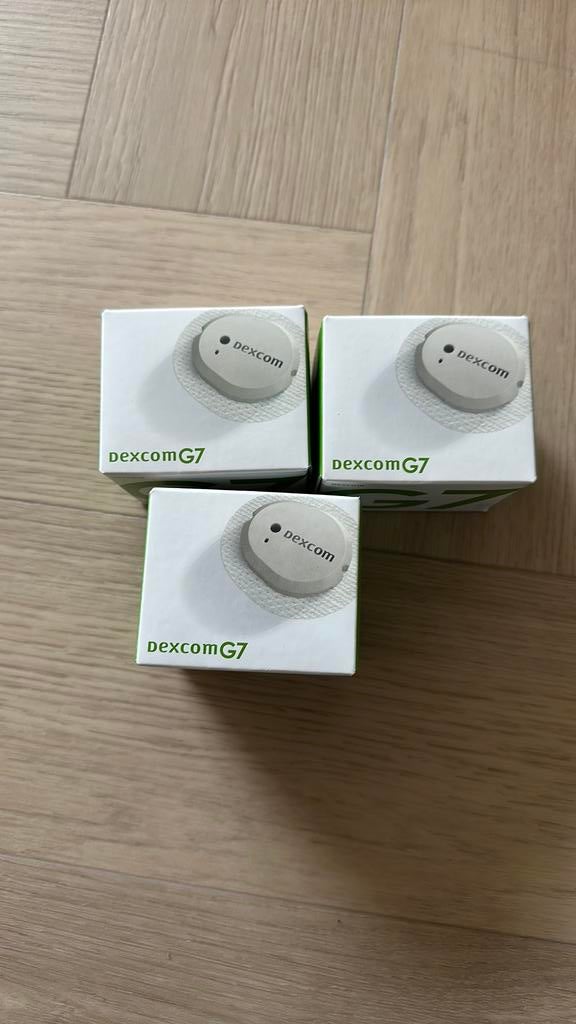 Dexcom G7 sensoren 3 stuks, Ophalen of Verzenden, Nieuw