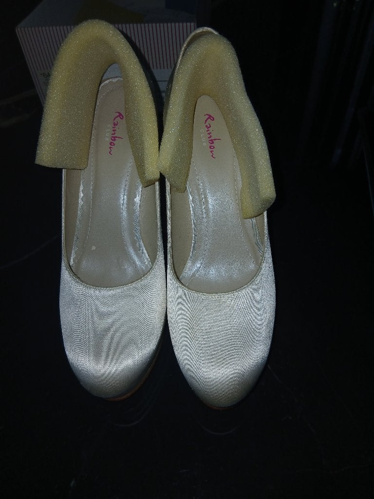 Bruidschoenen pumps Rainbow ivoor wit, Rainbow, Pumps, Wit, Ophalen of Verzenden