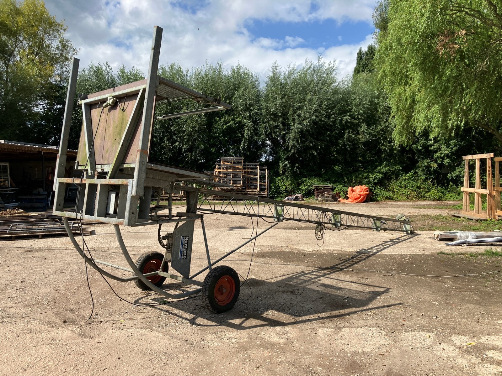 Bouwlift opknapper 21,5m, Ophalen, Gebruikt, Overige typen, 5 meter of hoger
