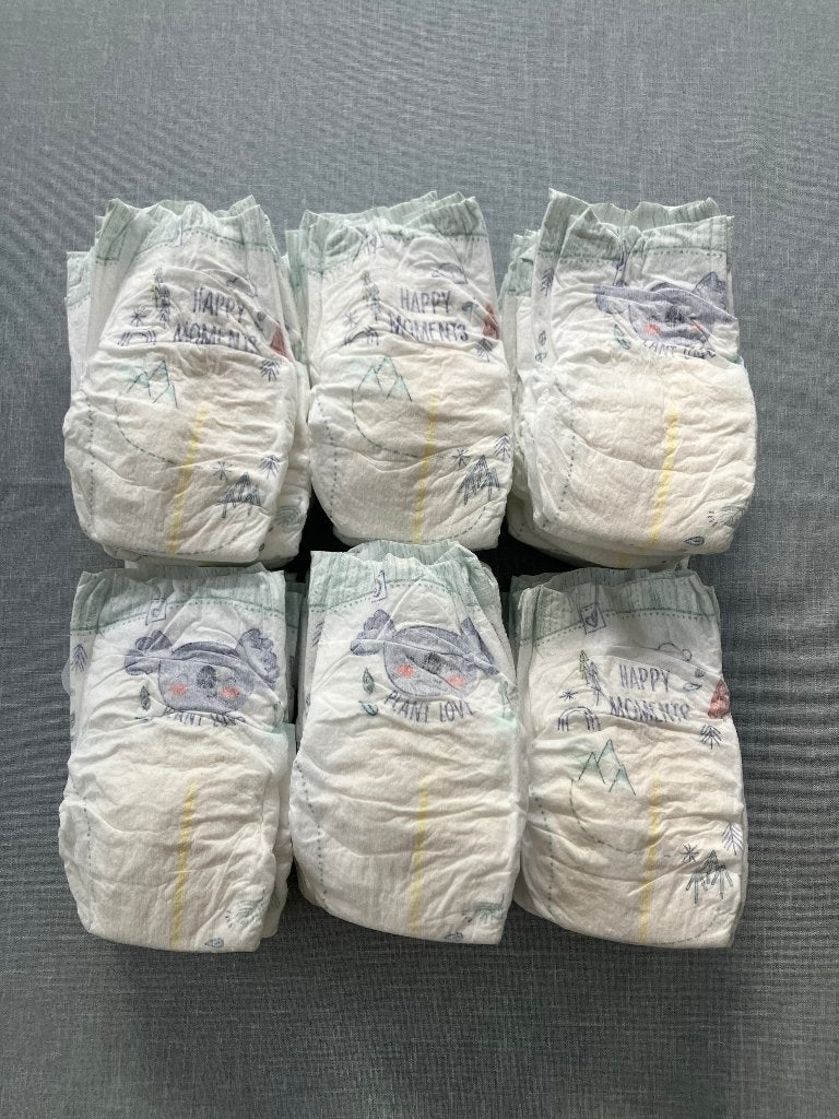 105 Luiers maat 2 - 3 - 4  Pampers en Kruidvat, Ophalen of Verzenden, Nieuw