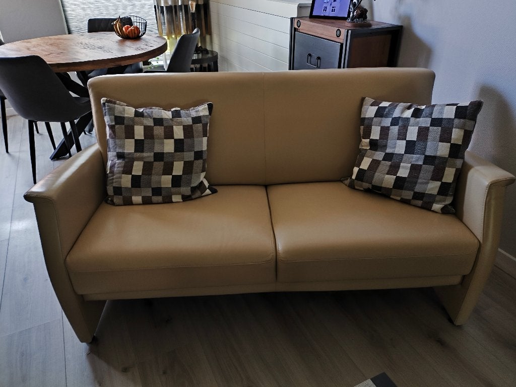Prominent bank, Ophalen, Gebruikt, 150 tot 200 cm, Tweepersoons