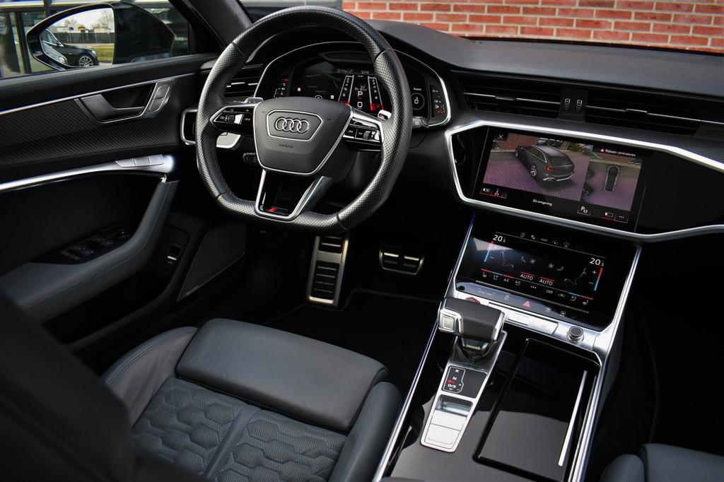 Audi RS6 Avant 4.0 TFSI quattro Dyn+ B&O-high Carbon Pano Ce, Auto's, Audi, Automaat, 12 maanden, Gebruikt, 600 pk