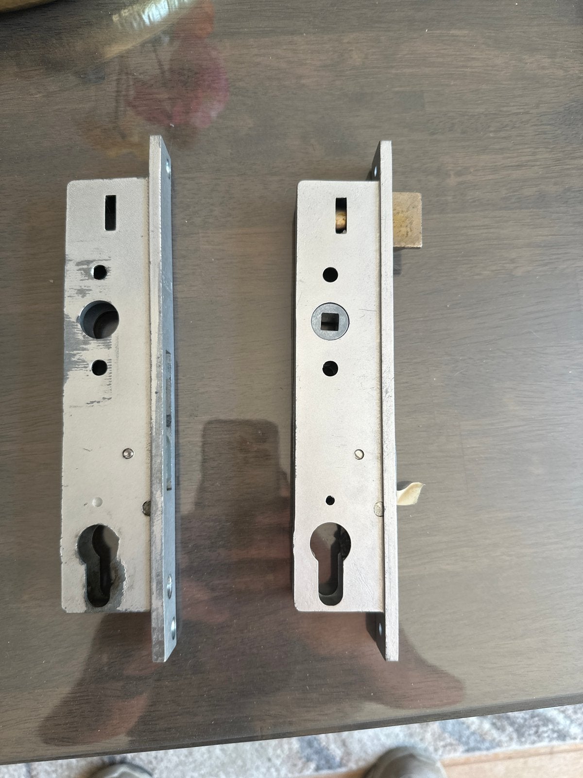 Sabinco Schuifpuislot 23x4,5cm - Binnenwerk nieuw, Ophalen, Gebruikt, Overige materialen, Slot