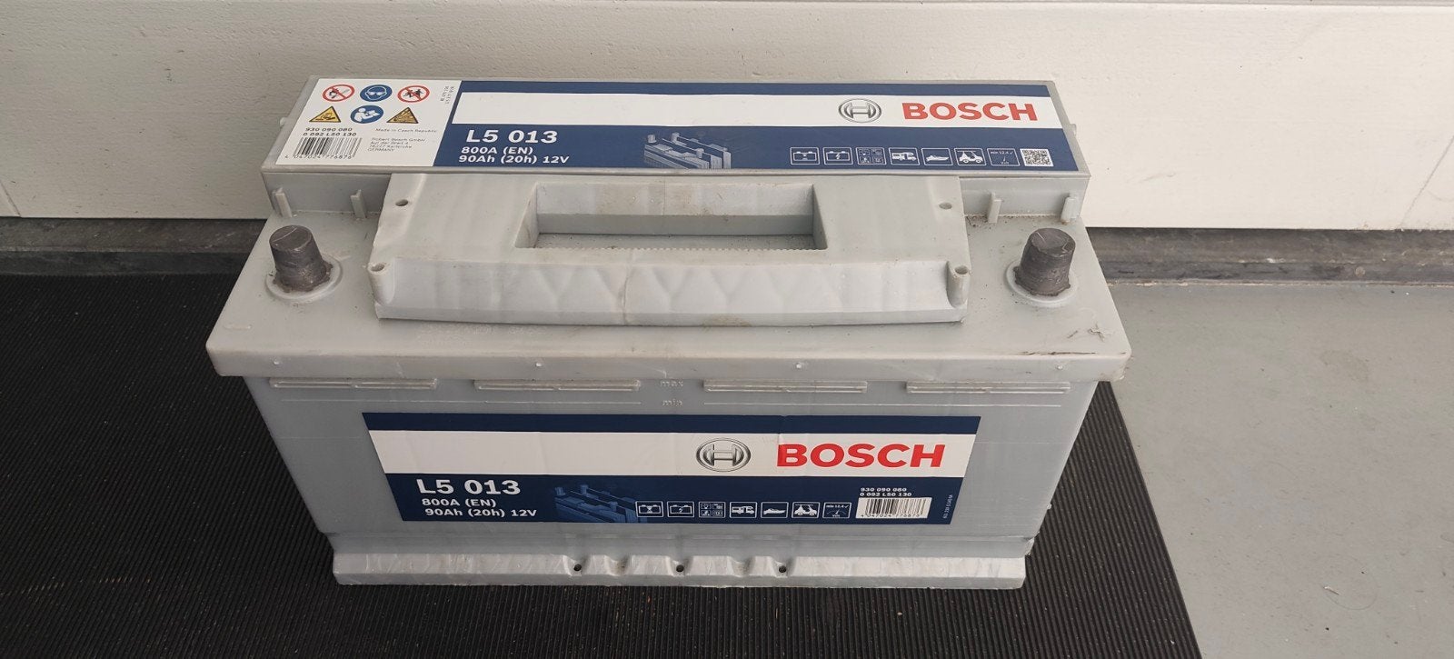 Bosch Accu L5 013 90Ah 800A (EN) 12V, Gebruikt