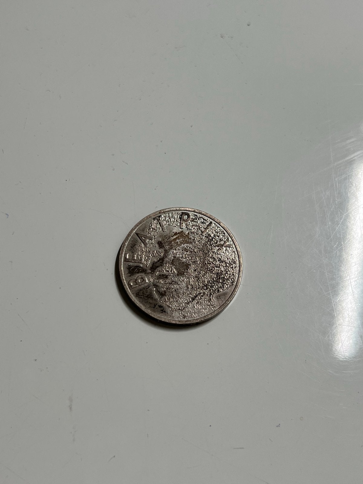 Zilveren 5 Euro 'Van Gogh' munt uit 2003, Postzegels en Munten, Munten | Nederland, Verzenden, Koningin Beatrix, Zilver, Euro's