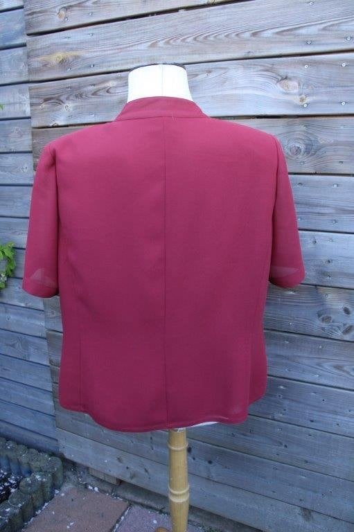 Tuniek rood Edgar Vos mt 48 Vaste prijs, Kleding | Dames, Maat 46/48 (XL) of groter, Zo goed als nieuw, Rood, Edgar Vos