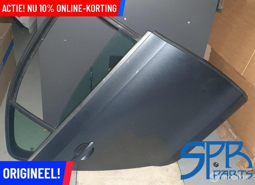 JETTA 5C VI RECHTSACHTER DEUR RECHTS Achter PORTIER LD7X RA, Ophalen of Verzenden, Volkswagen, Volkswagen, Deur