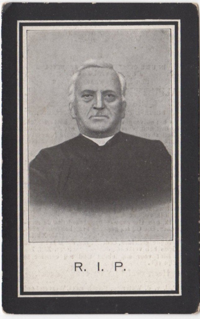 pastoor Alphonsus Swildens 1841 Den Bosch + 1914 Haarlem, Ophalen of Verzenden
