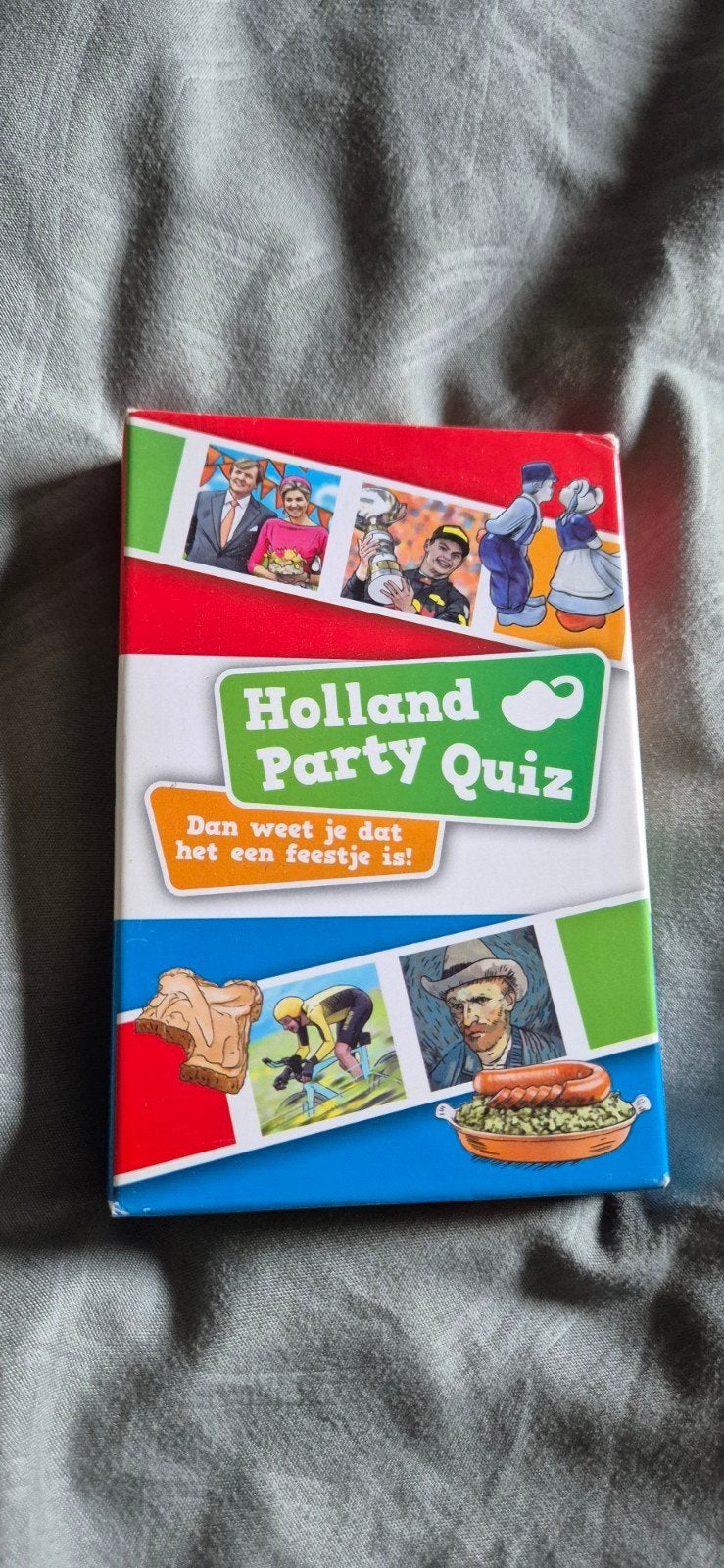 Holland Party Quiz - Nieuw in verpakking!, Drie of vier spelers, Ophalen, Nieuw, Onbekend