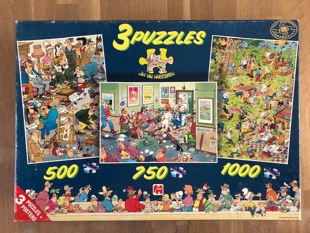 Jan van Haasteren puzzels, Ophalen of Verzenden, 500 t/m 1500 stukjes, Gebruikt