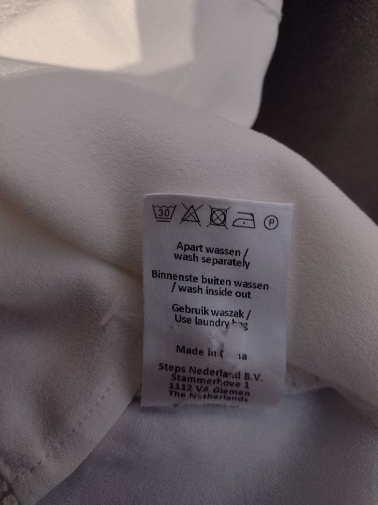 Blouse, Vero Moda, Wit, Ophalen of Verzenden, Maat 36 (S)