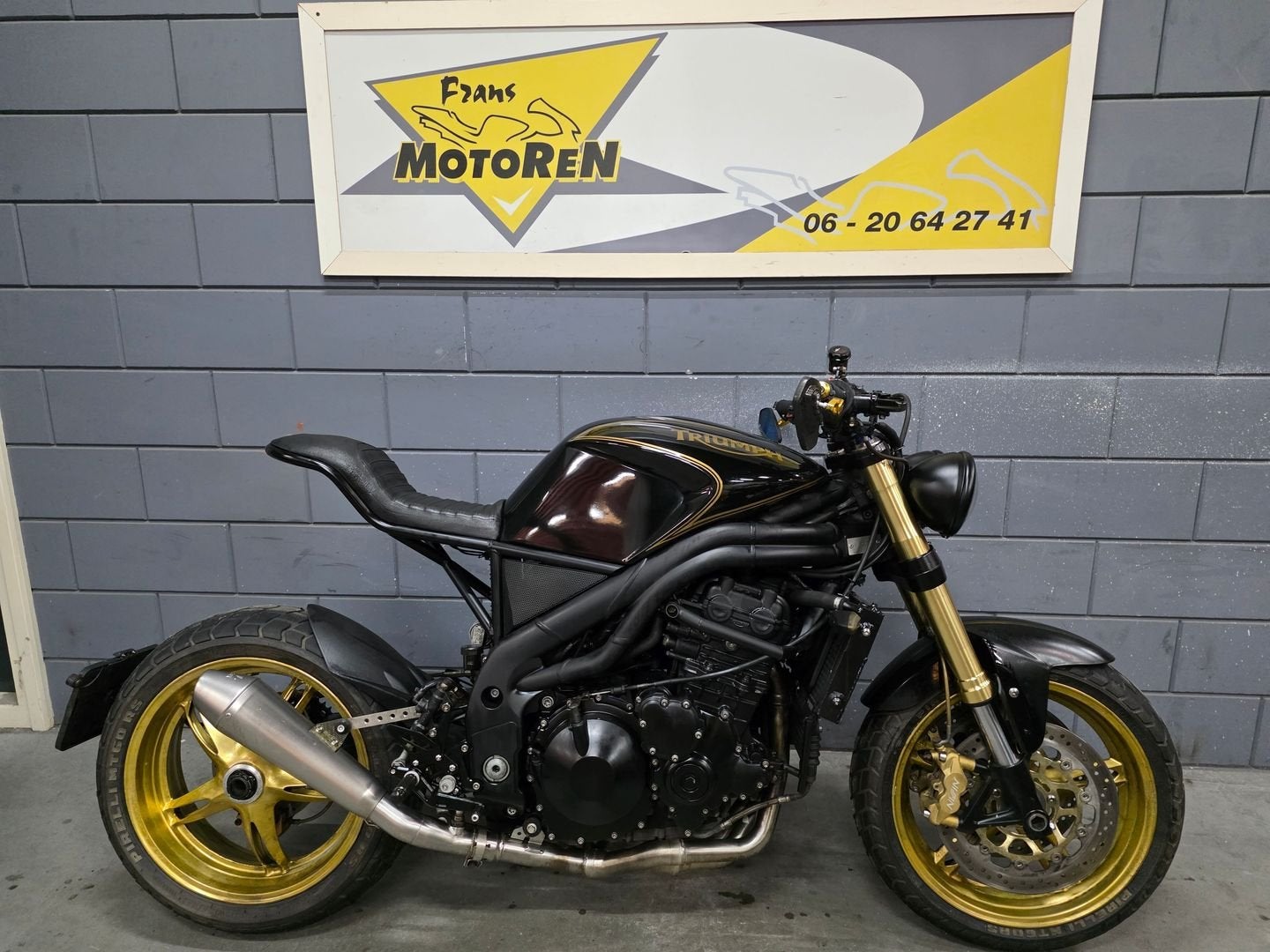 TRIUMPH SPEED TRIPLE 1050 bj 2005 lichte rijdbare schade, 1050 cc, Onbekend, TRIUMPH, Naked bike