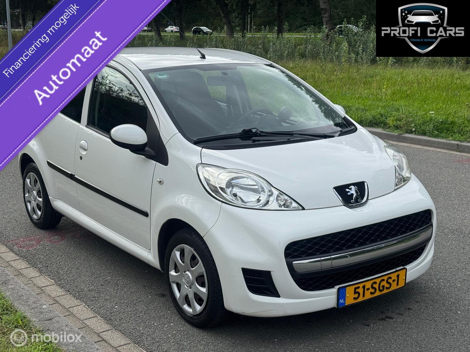 Peugeot 107 1.0-12V XS Automaat Airco Elek.Ramen, Auto's, Euro 5, Gebruikt, 4 stoelen, Radio