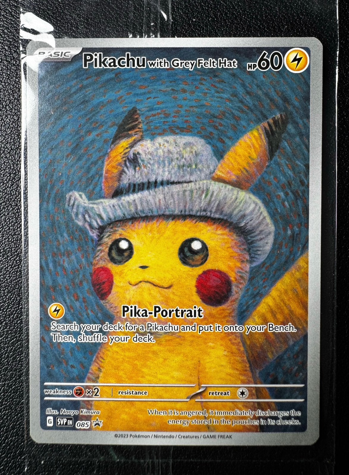 Pikachu kaart Pokémon, Ophalen of Verzenden, Nieuw, Losse kaart, Foil