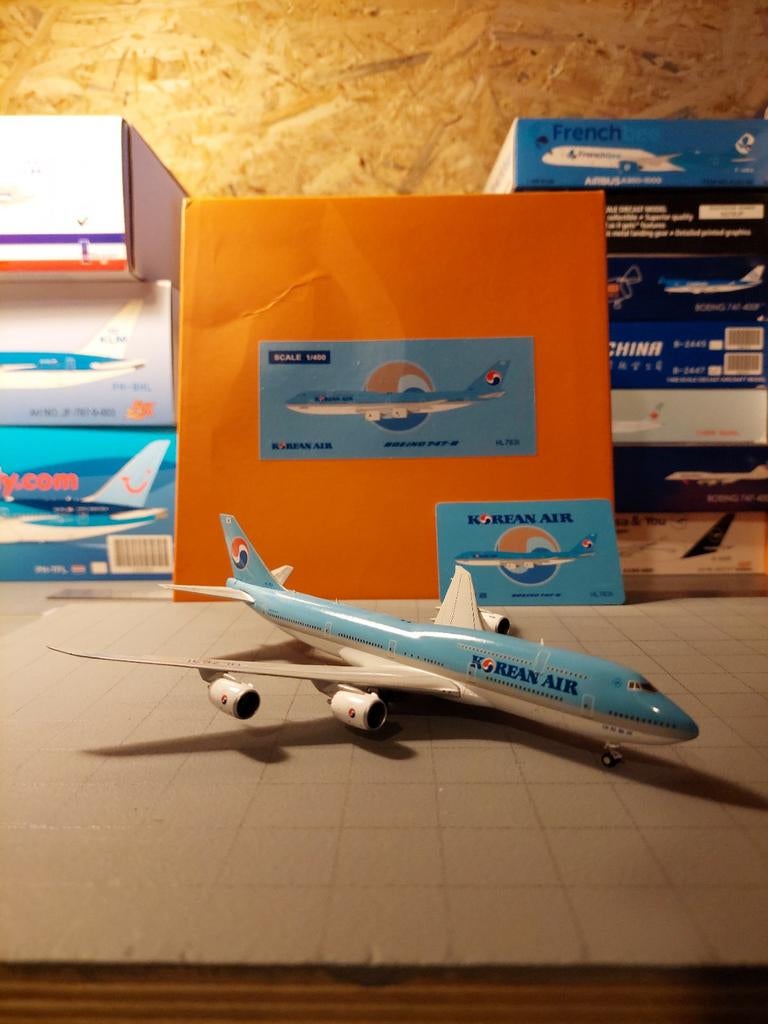 Boeing 747-800 Korean Air Jcwings, Ophalen of Verzenden, Schaalmodel